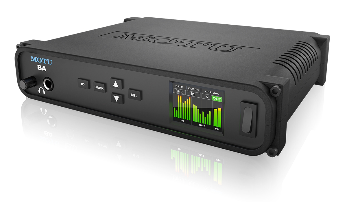 MOTU introduces highend halfrack audio interfaces 624 and 8A